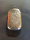 Vintage English Sterling Silver Stamp Safe Circa 1887 - Chester