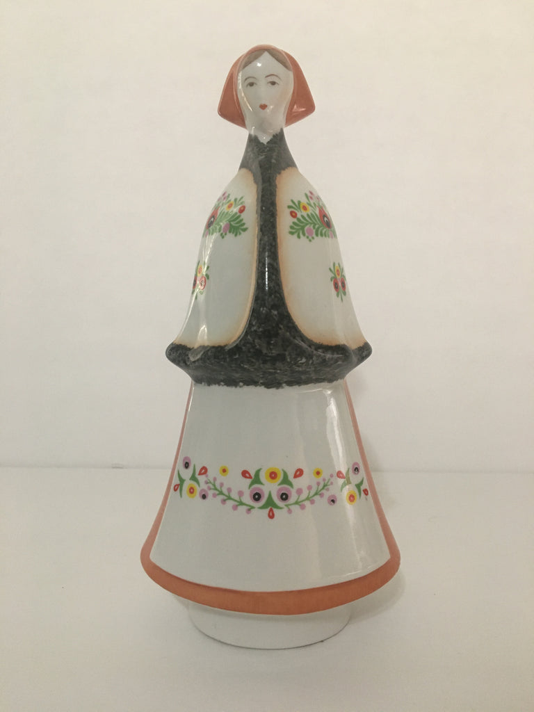 Porcelain Figurine in Native Hungarian Costume made by Aquincum Budapest