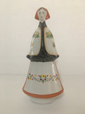 Porcelain Figurine in Native Hungarian Costume made by Aquincum Budapest