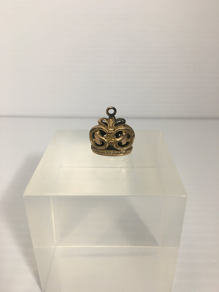 Vintage Victorian Gold Filled Wax Seal Fob
