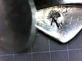 Unusual Sterling Silver Cuff Bracelet