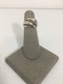 Tiffany & Co. Sterling Silver and 14K Gold Domed Ring - Size 6