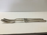 Set of Two Elkington Silver Plate Cocktail Forks - Canadian Pacific - 1922