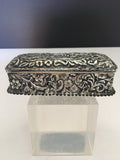 Antique Sterling Silver Vinaigrette Box by Mappin Brothers - Sheffield 1894