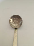 Rare German Bavarian Ludwig II Thaler Coin - Silver Serving Ladle c.1865