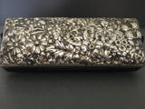 Vintage Gorham Eyeglass Case with Sterling Silver Top