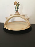 Vintage Hummel Candlestick Holder and Base Plate # 241 TMK 6 Angel Lights