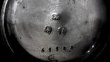 Antique Sterling Silver Watch Case w/ Key Wind Swiss Pocket Watch c. 1885