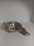 Victorian American Art Nouveau Sterling Silver Tea Stainer