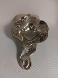 Victorian American Art Nouveau Sterling Silver Tea Stainer