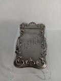 Antique Art Nouveau Sterling Silver Match Safe/Vesta C.1913