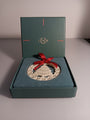 Vintage Lenox Porcelain Yuletide Christmas Ornament 1985