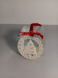 Vintage Lenox Porcelain Yuletide Christmas Ornament 1985