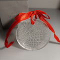Lalique Crystal Christmas Ornament Noel 2001