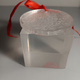 Lalique Crystal Christmas Ornament Noel 2001