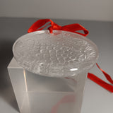 Lalique Crystal Christmas Ornament Noel 2001