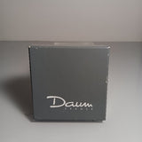 Daum Crystal Christmas Ornament with Cherub 1999