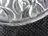 Vintage 1988 Lalique Clear Crystal Mistletoe Ornament 1988