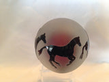 Wild Horses Paperweight made by Correia