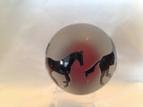 Wild Horses Paperweight made by Correia
