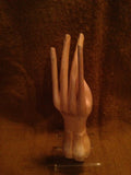 Vintage Wooden Slender Hand Display