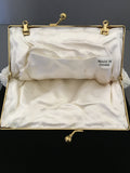 Vintage White Beaded Shoulder Bag