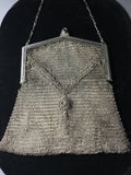 Vintage Whiting & Davis Mesh Purse with Jeweled Clasp