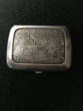 Beautiful Sterling Silver Cigarette Case by Reed & Barton c.1937