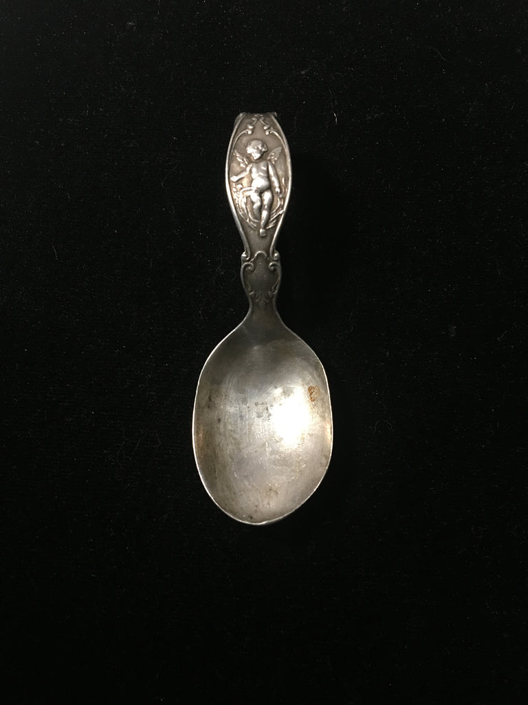 Charming Sterling Silver Baby Spoon circa 1894