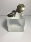 Beautiful Sterling Silver Baby Spoon w/ Floral Designed Handle