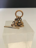 Victorian Gold Filled Pocket Watch Fob and Chain