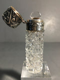 Crystal Scent Decanter w/ Original Stopper by Charles May c. 1892