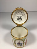 Charming Halcyon Days Limited Edition Enamel Pill Box Limited Edition 67/750