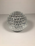 Awesome Crystal Golf Ball Paperweight by Oleg Cassini