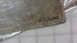 Antique Sterling Dance Card Note Pad w/ Mechanical Pencil by Foster & Bro's