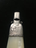 Gorham 1886 Sterling Silver and Mother of Pearl Teething Stick with Whistle