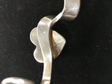 Unusual Sterling Silver Cuff Bracelet