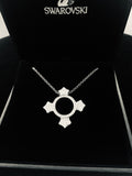 Swarovski Circle of Life Silver Cross Necklace