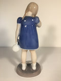 Sweet Figurine Titled  " Spilt Milk" by Bing & Grondahl c. 1950's