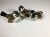 Set of 3 Ceramic Birds Made by Goebel W. Germany c. 1956-63