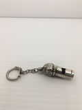 Vintage Asprey & Co. LTD Sterling Silver Dogs Head Keychain-Whistle