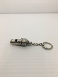 Vintage Asprey & Co. LTD Sterling Silver Dogs Head Keychain-Whistle