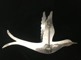 Silver Alloy Bird Brooch from Mexico