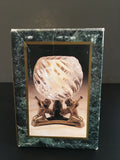 Crystal Clear Signatures Crystal Votive Stand with Trumpeting Cherubs