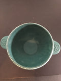 Wedgwood Green Jasperware Bowl with Cherub Bacchus
