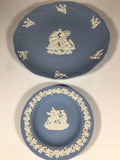 Stunning Blue Jasperware Wedgwood Plates