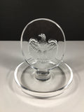 Lalique Crystal 1976 Bicentennial Eagle Pin Dish
