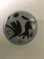 Beautifully Designed Silhouette Paperweight Signed - Claudia 2010