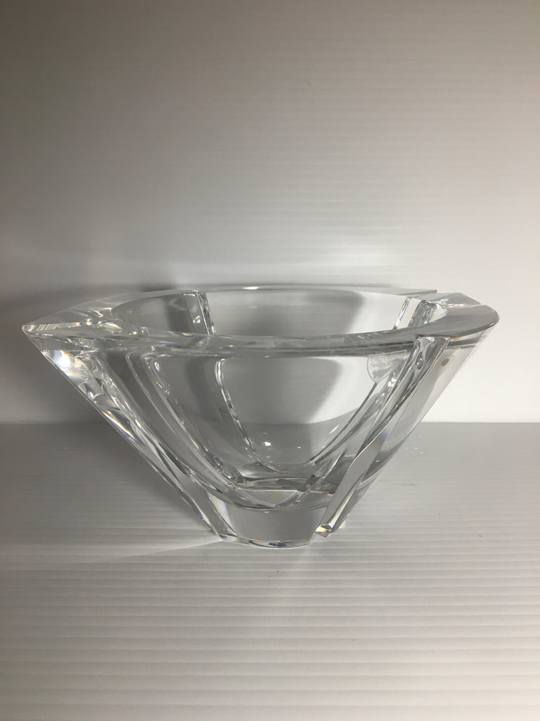 Orrefors 8 Inch Crystal Bowl by Jan Johansson