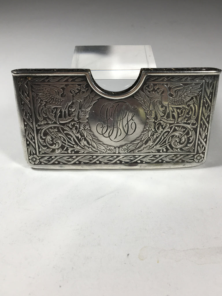 Antique Blackinton & Co. Sterling Silver Card Holder